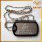 High quality metal engraved dog tag