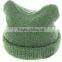 2015 fancy plain dye 100% acrylic baby knited hat
