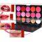 Customize Private Label Lipstick matte15 color charming lip gloss palette,private lable lipgloss makeup kit