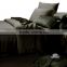 Luxurious 100% Silk Pillow Sets Pure Silk Filled Pillows With Black Silk Satin Pillow Covers