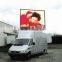 Perfect Visual performance high resolution P6 SMD mobile trailer led sign