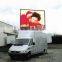 Fast installation Lifetime Maintenance full color PH8 DIP mobile trailer led sign