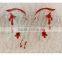 New styler Red blood color face sticker One-off face sticker for party face decoration sticker