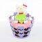 High quality Laser cut cupcake wrapper with customized designs