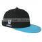 Funny embroidery snapback cap with rubber patch