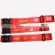 printed suitcase travel luggage belt