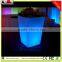 Hot sell LED flower vase/led plastic vase/led illuminate flower vase