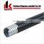 Black color PVC plastic coated metal flexible pipes