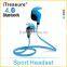 iTreasure In-ear style bluetooth headphone for iphone6