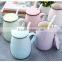 creamics milk cup with spoon & lid