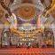 Red mosque prayer carpets Super soft prayer carpets Wool material carpets