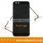 Best luxury gift for friend carbon fiber back cover for iphone 6 matte black housing