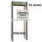 10 zones Walk Through Metal Detector with BIG LCD screen panels