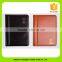 China leather manufacturer file document holder with zipper clsoure 16012