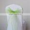 100pcs Wedding Party Banquet Feast Chair Organza Sash Bow Ribbons Decor