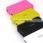2015 new design cheap smart double USB groove portable colorful women 4000mah super fast mobile phone charger