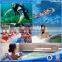Waterproof Beach Bag with neck lanyard for Swimming