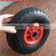 Lowest price rubber wheel 3.00-4 with plastic rim