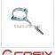 Plastic tube clamp