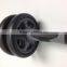 Dual wheels AB roller