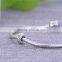STY004 Silver Clip On Lock Stopper Beads Fit Snake Charm Bracelet