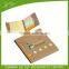 Custom Eco Memo Pad 5 Colors Bookmark Kraft Paper Sticky Notes