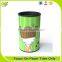 Food Grade paper tube with Tin Lid for Nuts Packaging