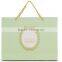 Customized luxury kraft shopping paper bag with high quality