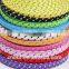 MICRO USB Woven Flat Noodle Fabric Braided Data Sync Charge Cable for Galaxy s3 s4