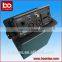 Aluminum Alloy Tabletop Hydraulic Pressure Pop Up Power Socket Box for Office Equipment