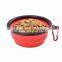 Collapsible Dog Bowl Travel Silicone Dog Pet Feeder