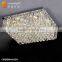 Crystal Ceiling Lamp Best K9 Crystal Iron Base Material Chrome Finshed Chandelier Ceiling Lamp for Bedroom Deco OM88444