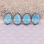 Natural Blue Turquoise Druzy Stone Beads, Water Drop Pave Crystal Gem stone Charm Connector Jewelry