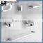 China Supplier Novel Design ZInc Alloy And Glass Chrome Finishing Wall-Mounted Bathroom Accessories Set