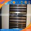 Hot export to Russian wardrobe door seal brush aluminum profile, foshan wardrobe anodized aluminium brown angle for decoration