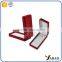 Luxury custom red small jewelry package box