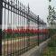 Spear top high security powder coated metal zinc steel fence