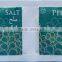 Pepper and Salt Sachet for Coffee Shop