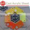 colorful cast plexiglass sheet in Guangzhou