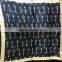 2016 new arrival luxury digital printing 100% twill silk scarf