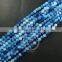 1string 15inch string,about 38pcs,10mm round shape blue dyed weathered agate loose beads findings supplies 3110167