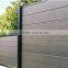 Wood Plastic composite material eco-friendly WPC garden fence
