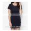 New Fashion Embellished Short Sleeve Bodycon Dress Semi Formal Cocktail Women Dress