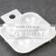 white plastic paint palette