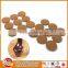 floor protector adhesive cork pad for furniture