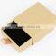 Hard gift drawer box kraft paper box slide open box
