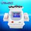 2016 desktop 6 in 1 Body slimming device Vacuum RF Lipo laser lose weight machine MX-L11