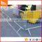 galvanized steel metal pipe crowd control barriers