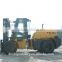 China New 3500kg 4WD Articulated Forklift For Sale, Optional 3 Stage Mast/ Side Shift/ Solid Tires