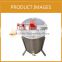 2 Frames Manual Honey Extractor with plastic honey gate